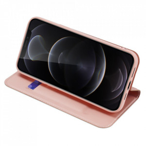 Калъф тип книга DUX DUCIS Skin Pro - iPhone 13 Pro Max розов - Img 4