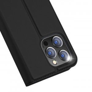 Калъф тип книга DUX DUCIS Skin Pro - iPhone 15 Pro Max черен - Img 3