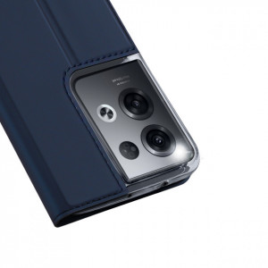 Калъф тип книга DUX DUCIS Skin Pro - OPPO Reno8 Pro син - Img 3