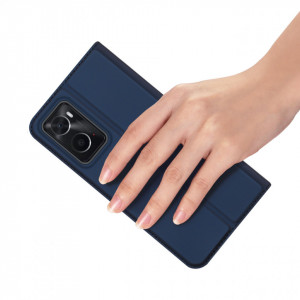 Калъф тип книга DUX DUCIS Skin Pro - Realme 9i / OPPO A36 / 76 син - Img 9