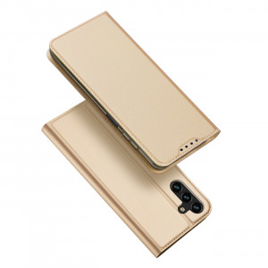 Калъф тип книга DUX DUCIS Skin Pro - Samsung Galaxy A14 5G златист - Img 1