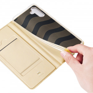 Калъф тип книга DUX DUCIS Skin Pro - Samsung Galaxy A14 5G златист - Img 8