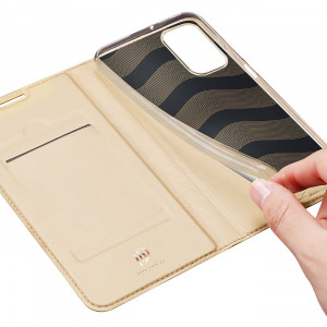Калъф тип книга DUX DUCIS Skin Pro - Samsung Galaxy A23 / A23 5G златист - Img 10
