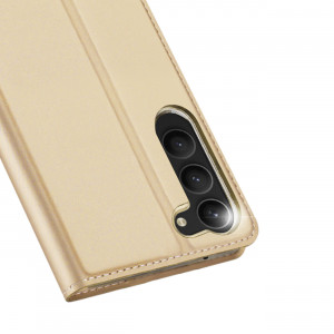 Калъф тип книга DUX DUCIS Skin Pro - Samsung Galaxy S23+ златист - Img 3