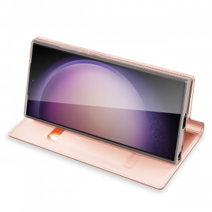 Калъф тип книга DUX DUCIS Skin Pro - Samsung Galaxy S24 Ultra розов - Img 4