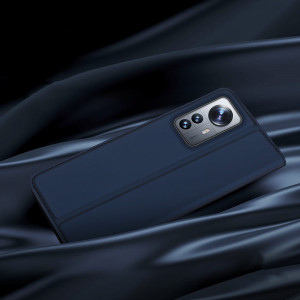 Калъф тип книга DUX DUCIS Skin Pro - Xiaomi 12 Pro / 12S Pro розов - Img 13