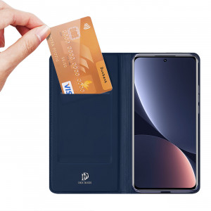 Калъф тип книга DUX DUCIS Skin Pro - Xiaomi 13 Pro син - Img 2