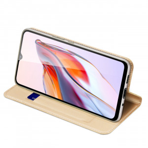 Калъф тип книга DUX DUCIS Skin Pro - Xiaomi Poco C55 / Redmi 12C Cover златист - Img 6