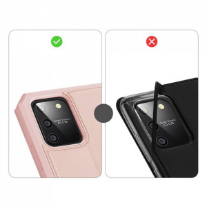Калъф тип книга DUX DUCIS Skin X - Samsung Galaxy S10 Lite розов - Img 8