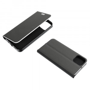 Калъф тип книга FORCELL Luna Carbon - Xiaomi 12 Lite черен - Img 5