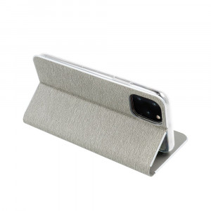 Калъф тип книга FORCELL Luna Gold - iPhone 15 Plus сребрист - Img 5