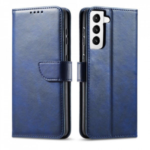 Калъф тип книга Magnet Elegant - Samsung Galaxy S22+ син - Img 1