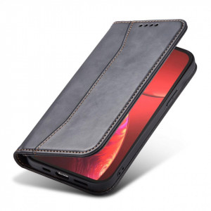 Калъф тип книга Magnet Fancy - iPhone 14 Pro черен - Img 7