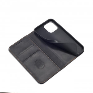 Калъф тип книга Magnet Fancy - iPhone 14 Pro черен - Img 14
