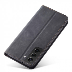 Калъф тип книга Magnet Fancy - Samsung Galaxy S22+ черен - Img 3