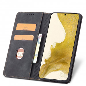 Калъф тип книга Magnet Fancy - Samsung Galaxy S23+ черен - Img 12