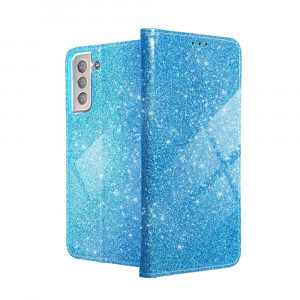 Калъф тип книга Shining - Samsung Galaxy S20 Ultra / S20 Ultra 5G светлосин - Img 12