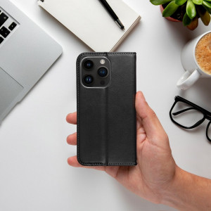 Калъф тип книга Smart Magneto - iPhone 15 Pro Max черен - Img 7