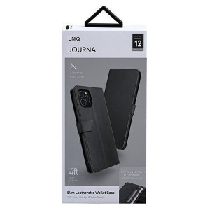 Калъф тип книга UNIQ Journa - iPhone 12 Pro Max сив - Img 9