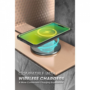 Калъф 360° със стойка и клипс SUPCASE Unicorn Beetle Pro - iPhone 14 Plus зелен - Img 8