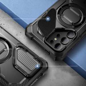Калъф 360° с покритие за камерата SUPCASE IBLSN Armorbox MagSafe - Samsung Galaxy S24 Ultra черен - Img 6