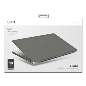 Калъф UNIQ Claro - MacBook Pro 16" (2021) опушено сив - Img 3
