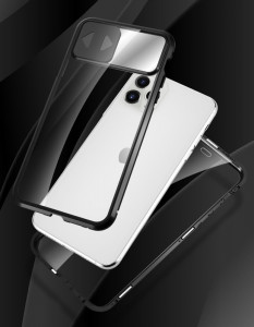 Магнитен калъф 360° WOZINSKY със защита на камерата - Huawei P40 черен - Img 17