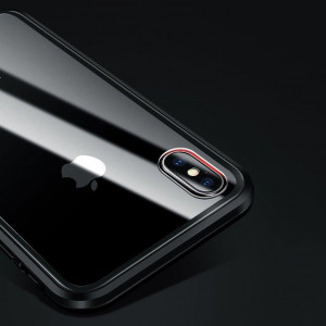 Магнитен калъф 360° WOZINSKY - Samsung Galaxy A72 черен / прозрачен - Img 20