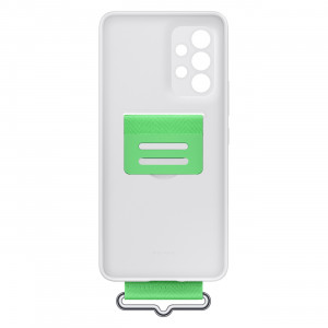 Оригинален гръб с каишка SAMSUNG Strap Silicone (EF-GA536TWEGWW) - Samsung Galaxy A53 5G бял - Img 3
