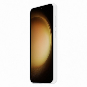 Оригинален гръб с лентов държач SAMSUNG Silicone Grip (EF-GS916TWEGWW) - Samsung Galaxy S23+ бял - Img 7