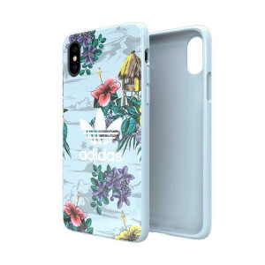 Оригинален гръб ADIDAS OR Snap Floral - iPhone X / XS сив - Img 1