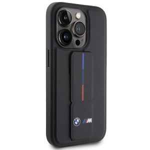 Оригинален гръб BMW Grip Hot Stamp -iPhone 15 Pro Max черен - Img 4