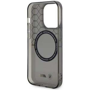 Оригинален гръб BMW Pattern MagSafe - iPhone 13 Pro Max сив - Img 7