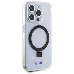 Оригинален гръб BMW Ring Stand M MagSafe - iPhone 15 Pro Max прозрачен - Img 4