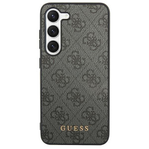 Оригинален гръб GUESS 4G Metal Gold Logo GUHCSA14G4GFGR - Samsung Galaxy 14 / A14 5G черен