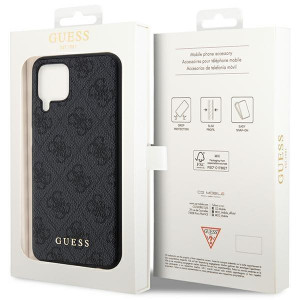Оригинален гръб GUESS 4G Metal Gold Logo GUHCSM33G4GFGR - Samsung Galaxy M33 сив - Img 8