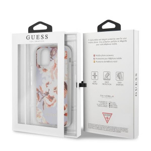 Оригинален гръб GUESS Flower GUHCN65IMLFL02 - iPhone 11 Pro Max лилав - Img 12