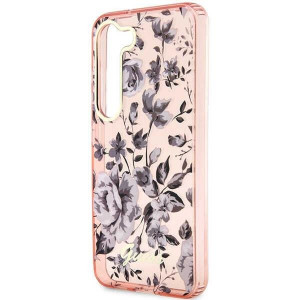 Оригинален гръб GUESS Flower GUHCS23MHCFWSP - Samsung Galaxy S23+ розов - Img 6