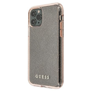 Оригинален гръб GUESS Glitter GUHCN58PCGLPI - iPhone 11 Pro розов - Img 7