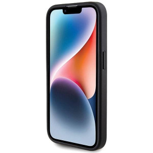Оригинален гръб GUESS Glitter Script Big 4G - iPhone 15 Pro Max черен - Img 5