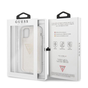 Оригинален гръб GUESS Glitter Triangle GUHCN58SGTLGO - iPhone 11 Pro златист - Img 12