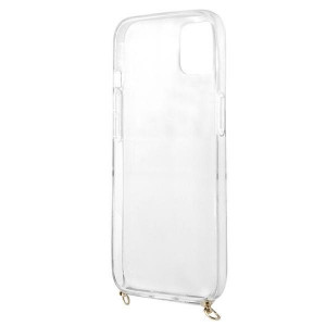 Оригинален гръб GUESS Gold Strap GUHCP13SKBCLE - iPhone 13 mini леопард - Img 7