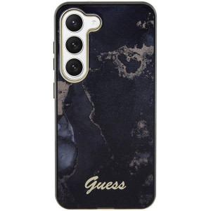 Оригинален гръб GUESS Golden Marble GUHCS23SHTMRSK - Samsung Galaxy S23 черен - Img 3