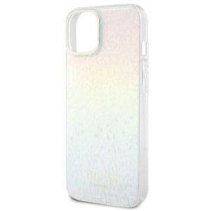 Оригинален гръб GUESS IML Faceted Mirror Disco Iridescent - iPhone 15 многоцветен - Img 6