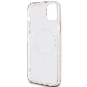 Оригинален гръб GUESS IML GCube MagSafe - iPhone 15 Plus / 14 Plus кафяв - Img 7