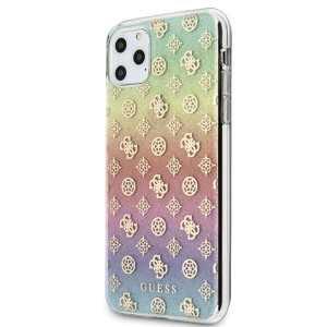 Оригинален гръб GUESS Iridescent 4G Peony - iPhone 11 Pro Max многоцветен - Img 3