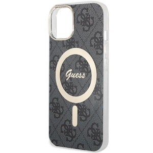 Оригинален гръб GUESS MagSafe - iPhone 15 Plus / 14 Plus черен - Img 5