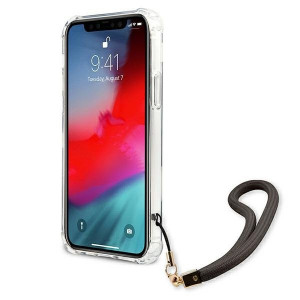 Оригинален гръб GUESS Marble GUHCP12SKSMAGR - iPhone 12 mini сив - Img 5