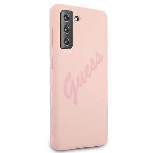 Оригинален гръб GUESS Metal Gold Logo GUHCS21MLSVSPI - Samsung Galaxy S21 Ultra 5G кафяв - Img 4