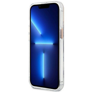 Оригинален гръб GUESS Metal Outline MagSafe GUHMP13XHTRMD - iPhone 13 Pro Max златист - Img 5